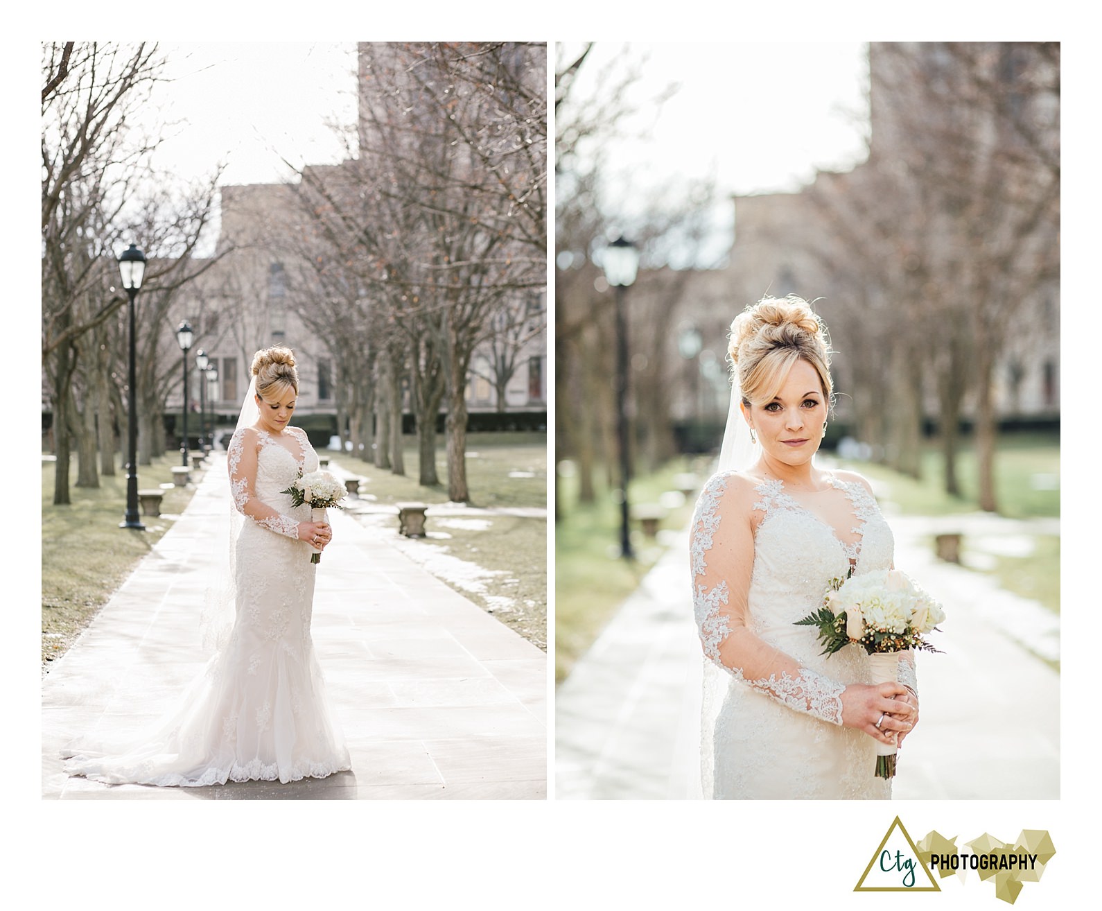 Winter Wedding At Heinz Chapel And The Priory