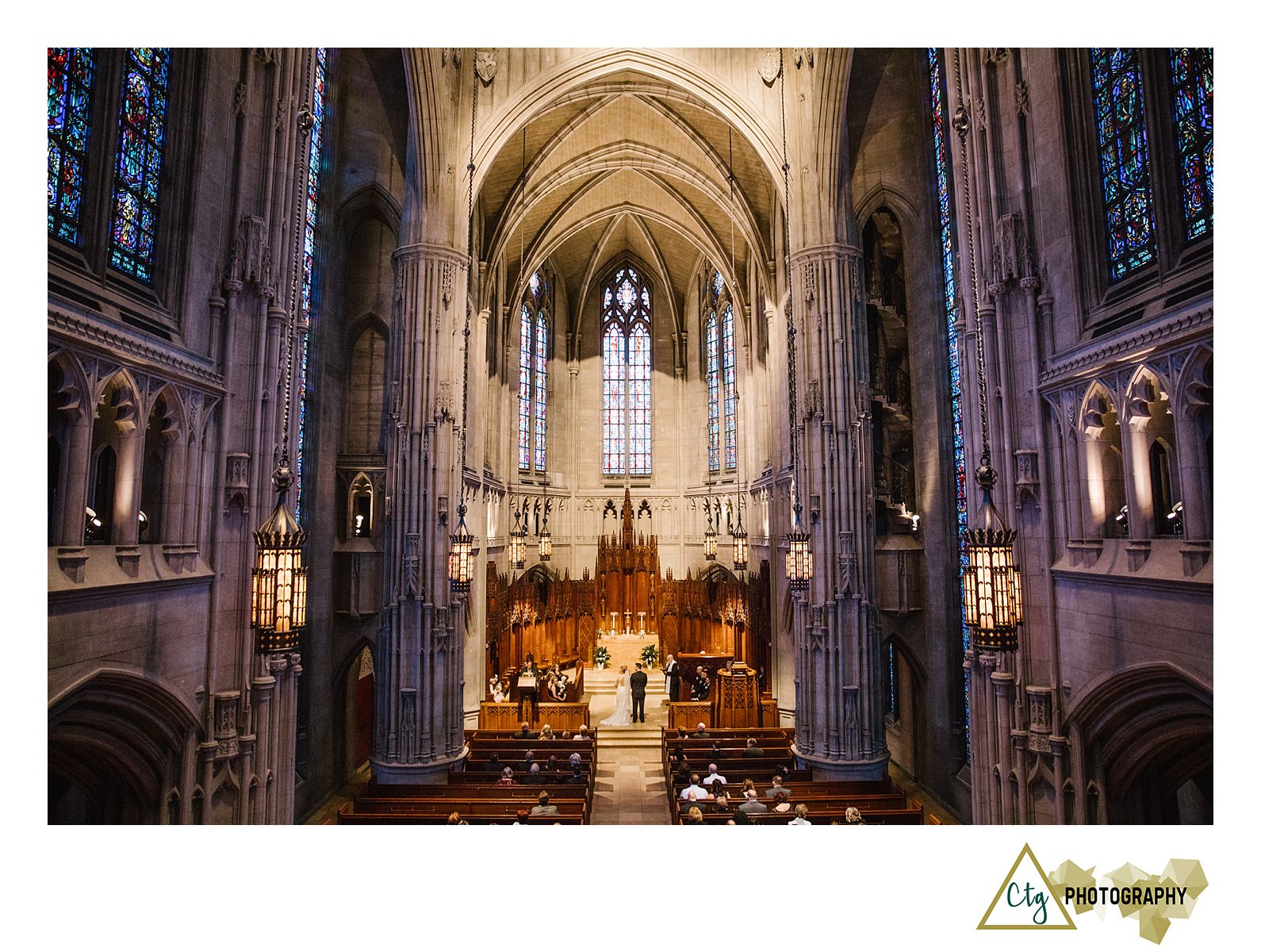 Winter Wedding At Heinz Chapel And The Priory