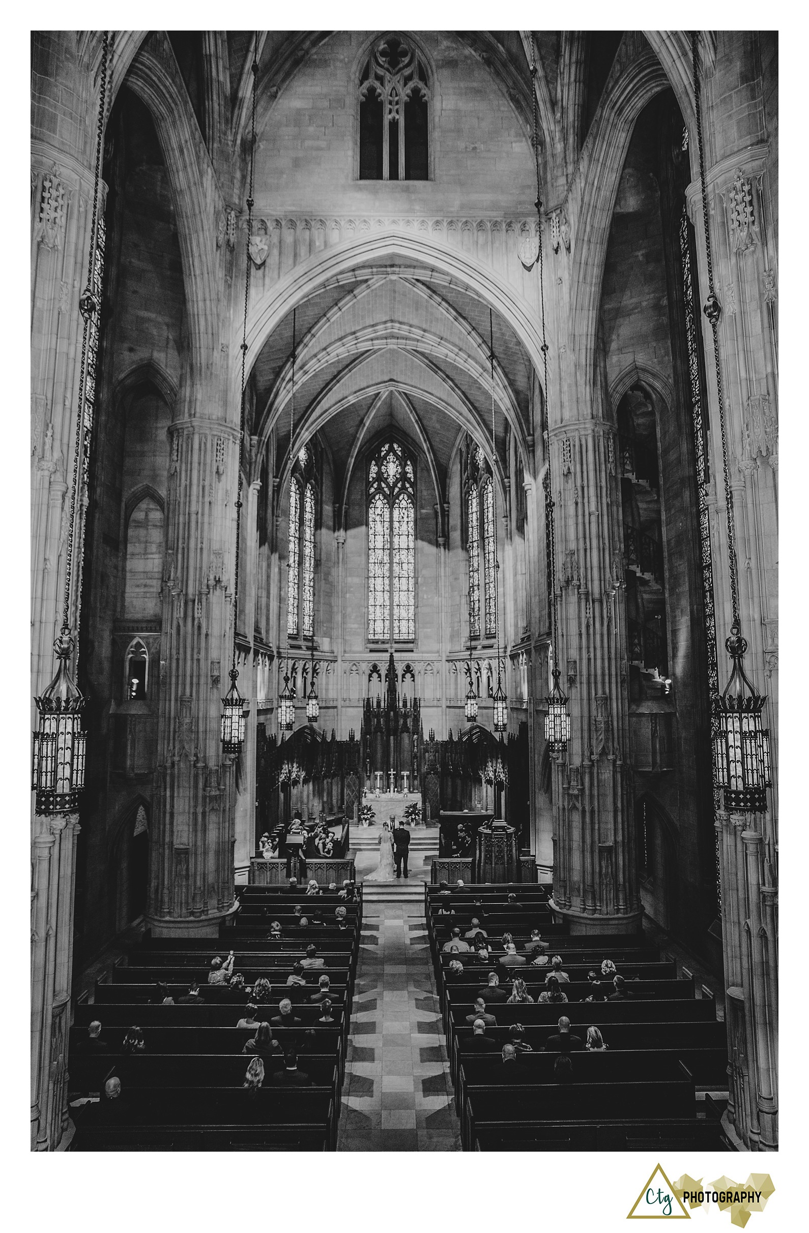 Winter Wedding At Heinz Chapel And The Priory