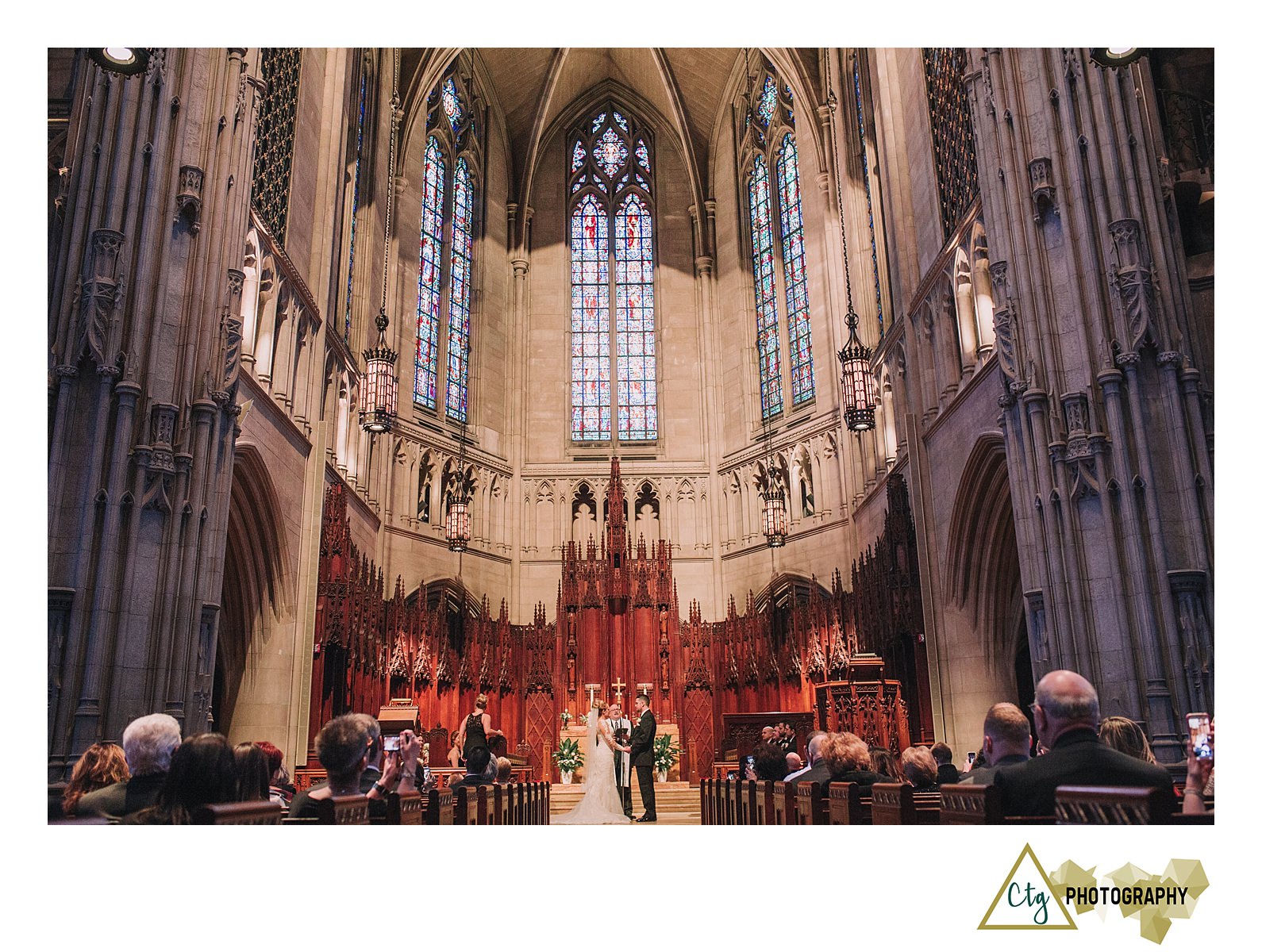 Winter Wedding At Heinz Chapel And The Priory