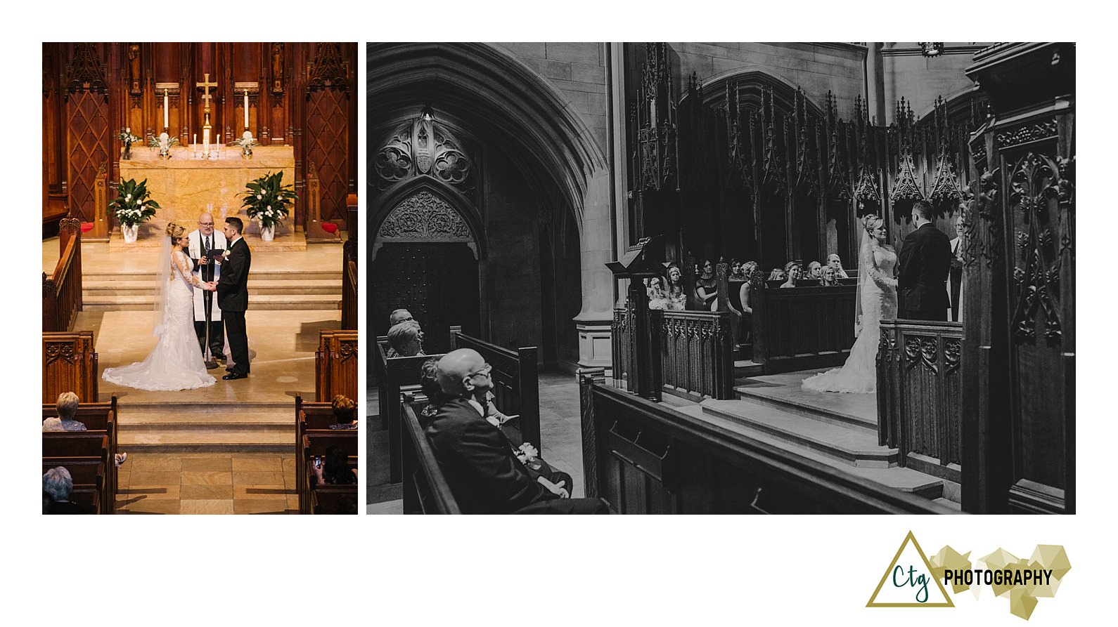 Winter Wedding At Heinz Chapel And The Priory