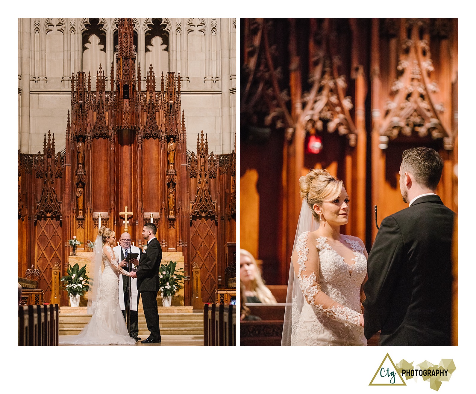 Winter Wedding At Heinz Chapel And The Priory