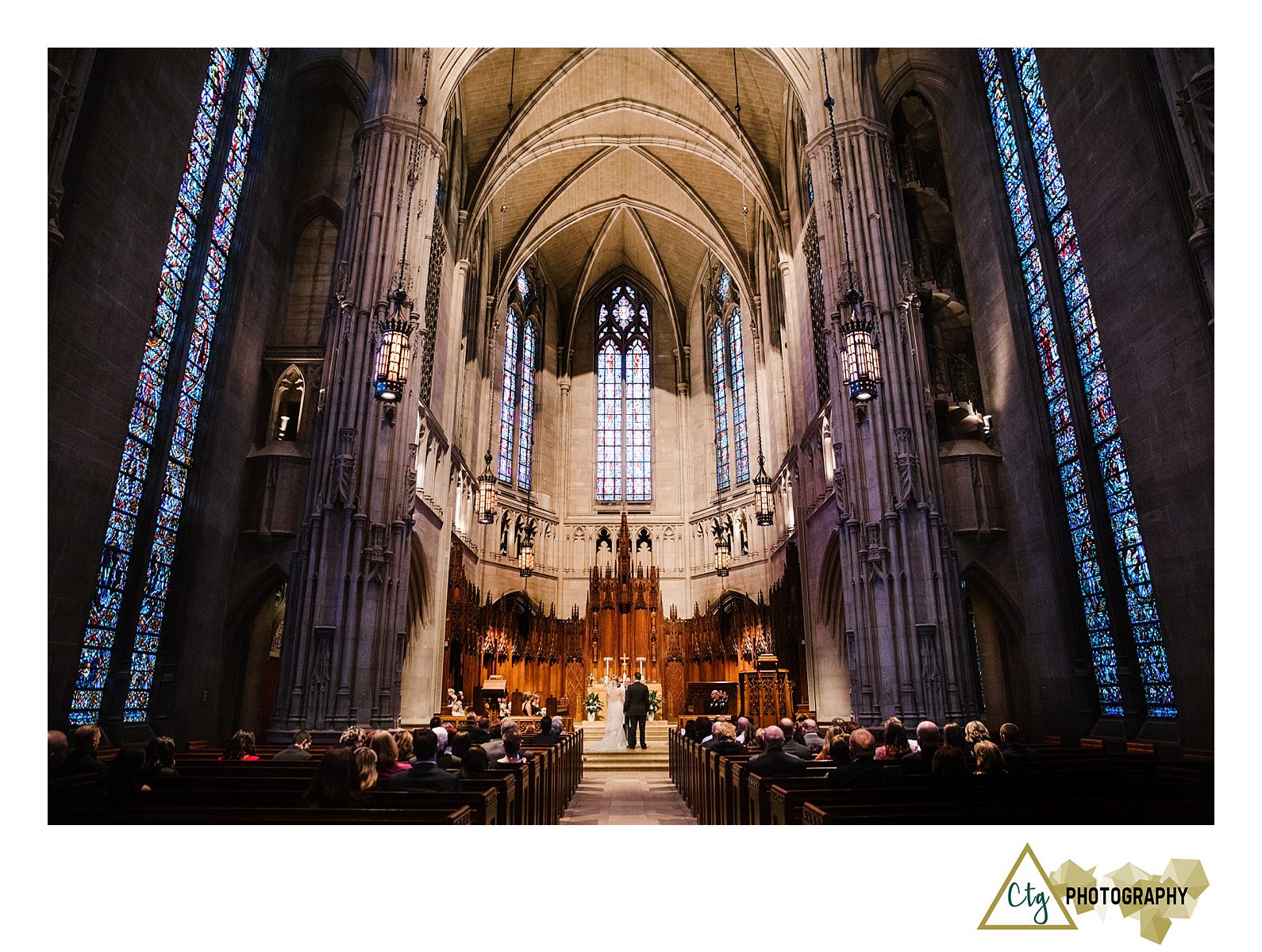 Winter Wedding At Heinz Chapel And The Priory