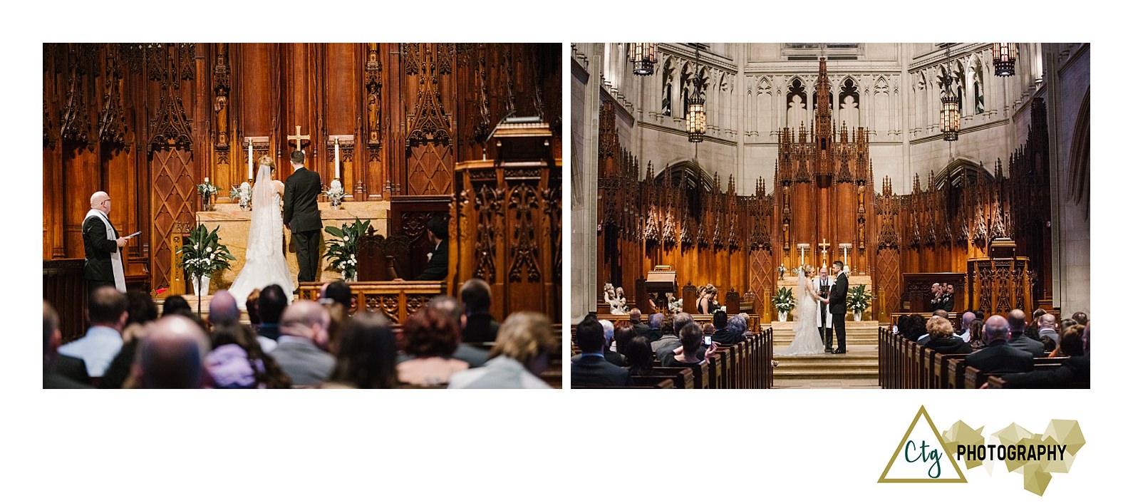 Winter Wedding At Heinz Chapel And The Priory