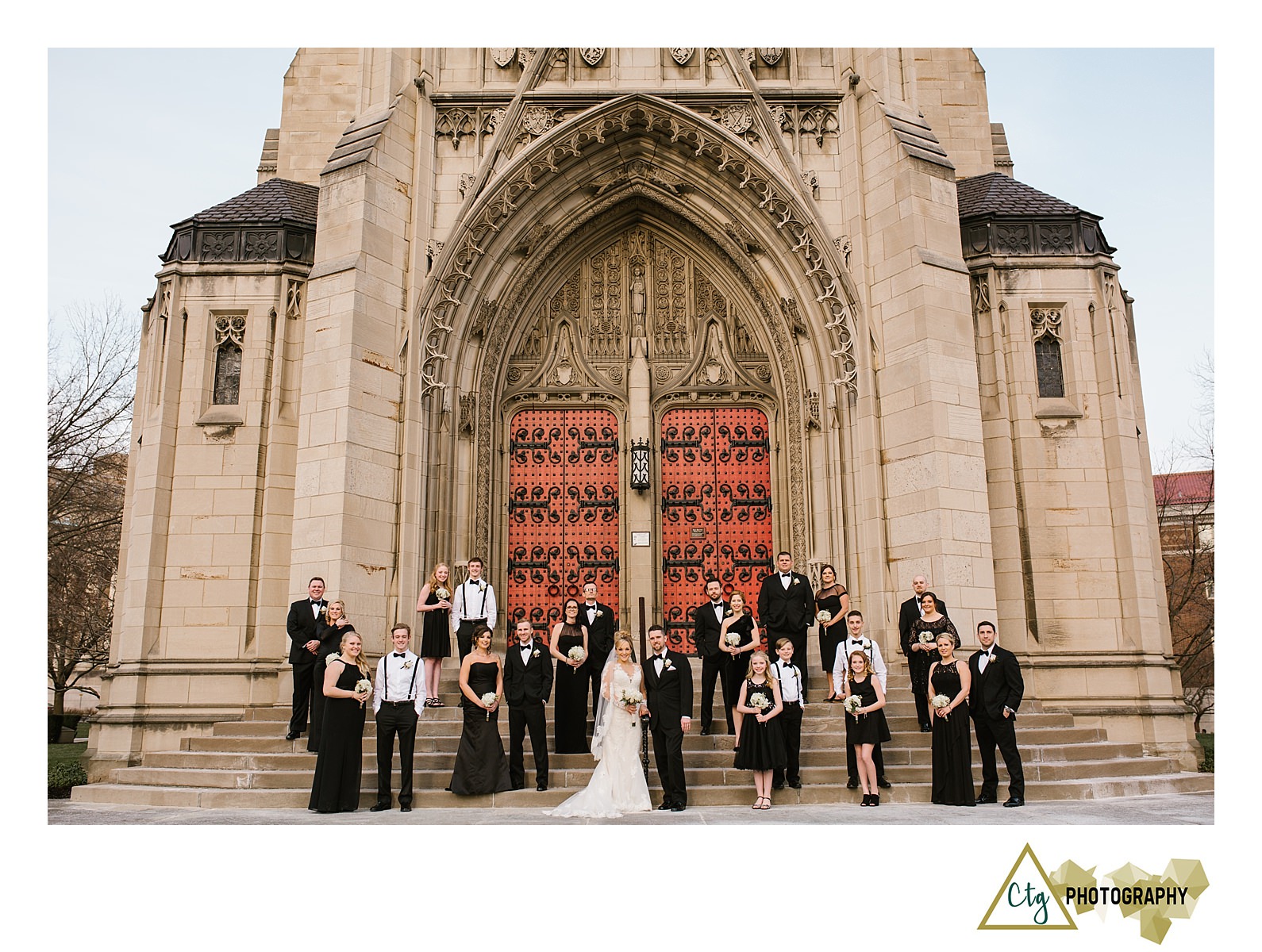 Winter Wedding At Heinz Chapel And The Priory