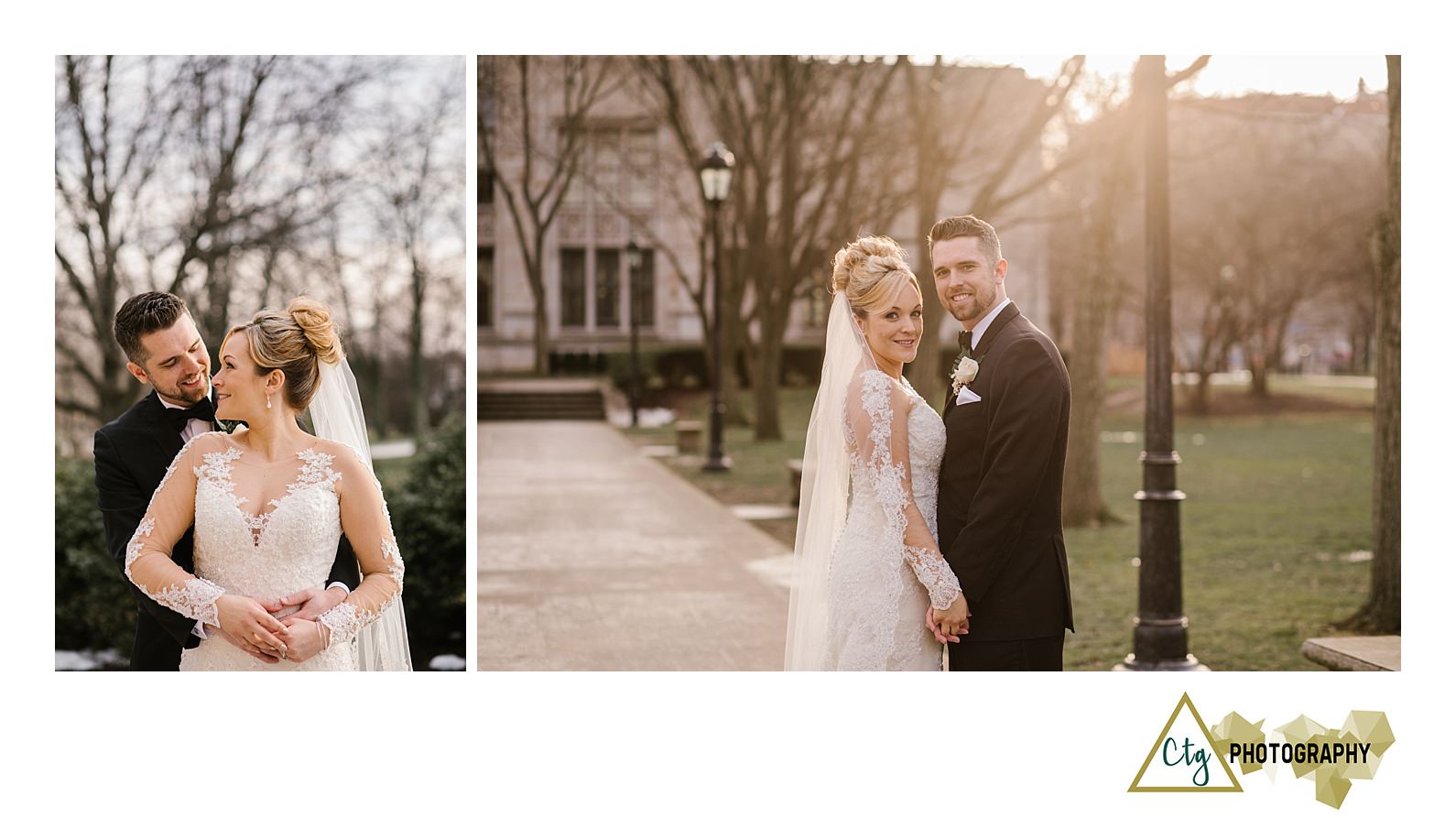 Winter Wedding At Heinz Chapel And The Priory