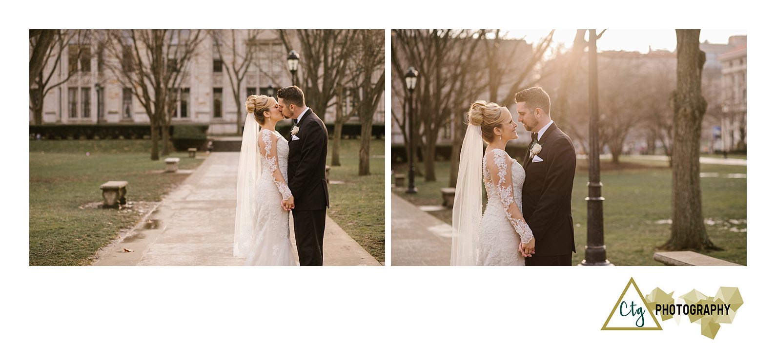 Winter Wedding At Heinz Chapel And The Priory