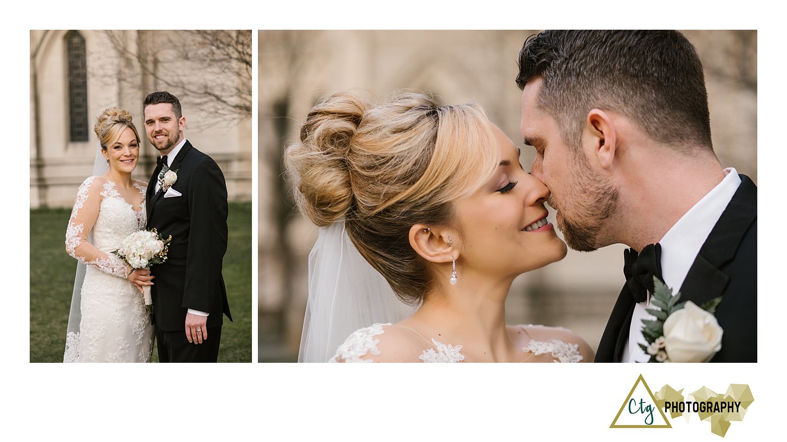 Winter Wedding At Heinz Chapel And The Priory