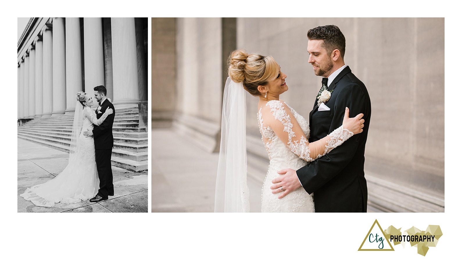 Winter Wedding At Heinz Chapel And The Priory