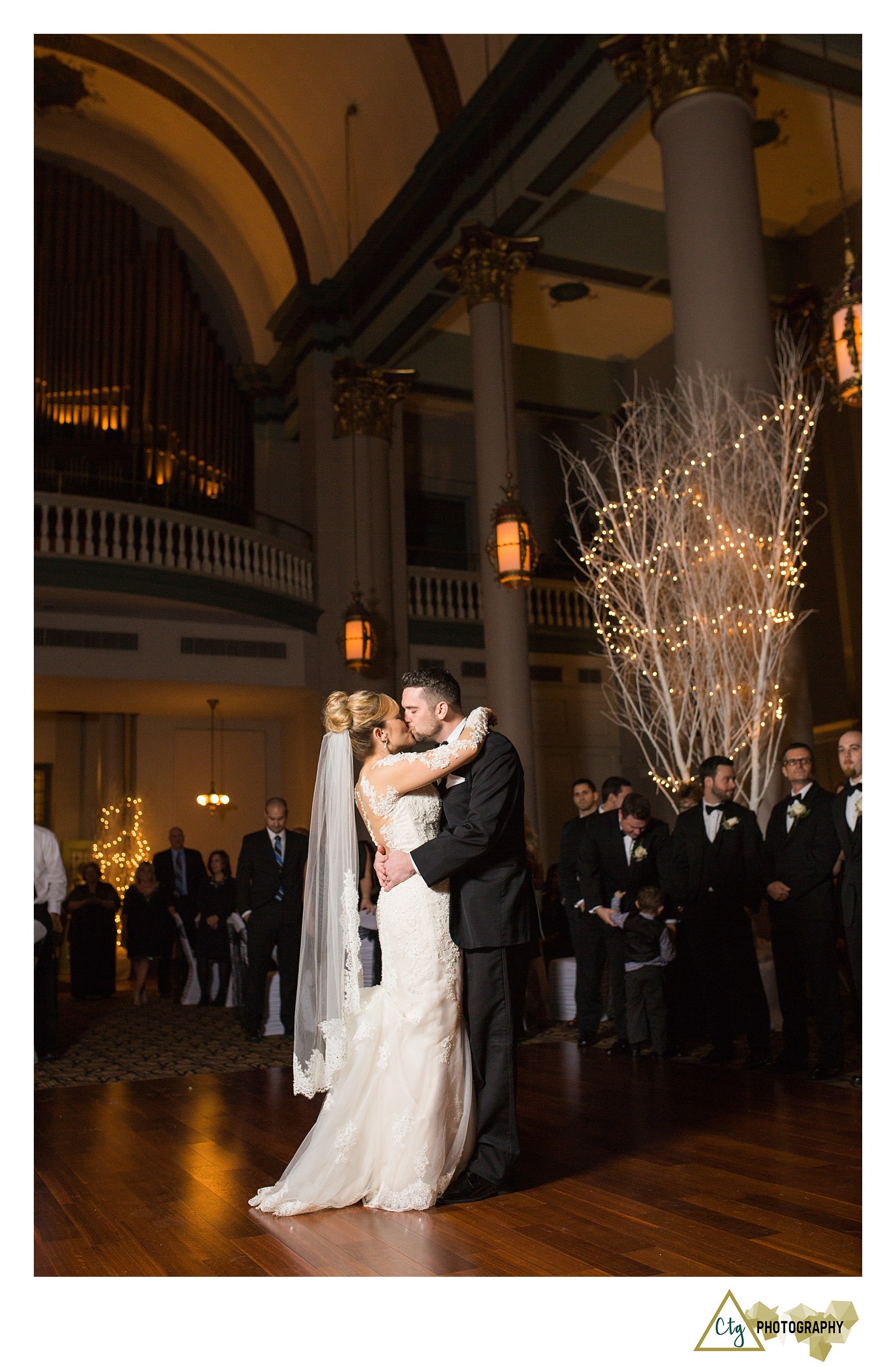 Winter Wedding At Heinz Chapel And The Priory