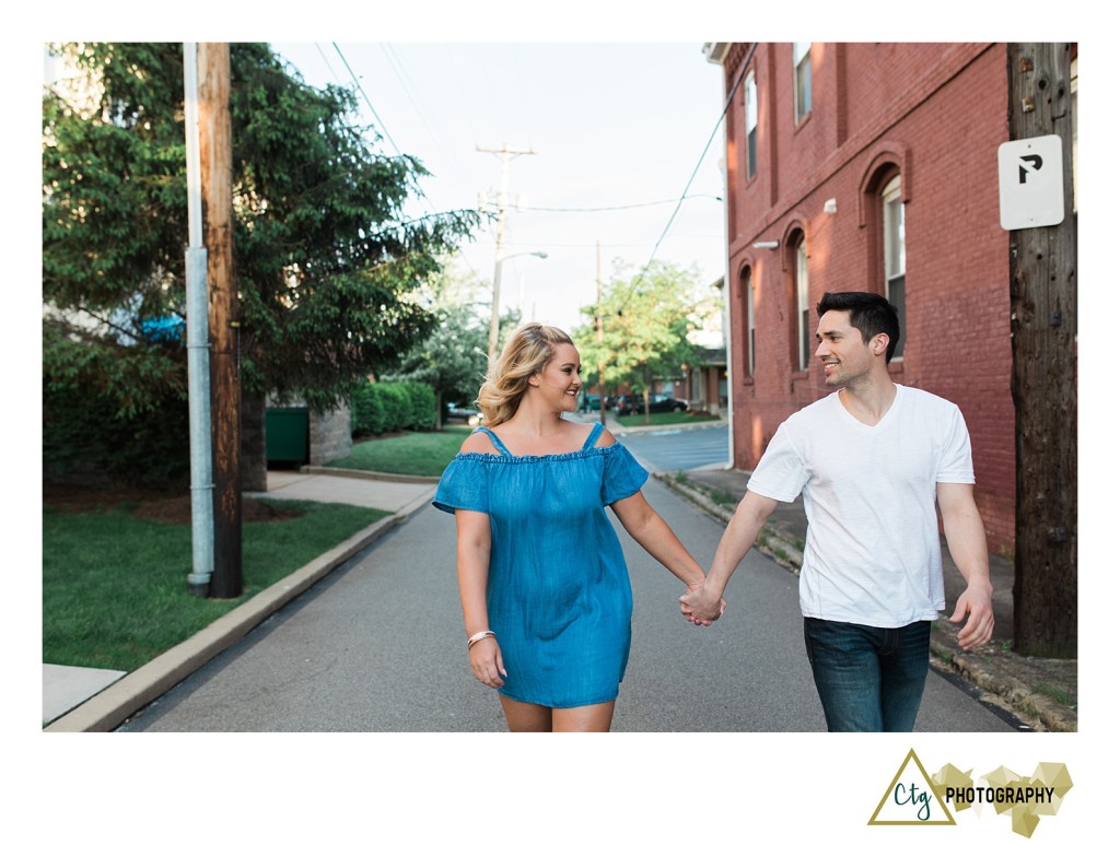 Southside Pittsburgh Engagement Photos