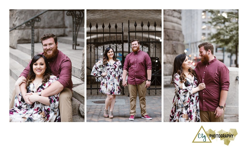 Pgh courthouse engagement photos