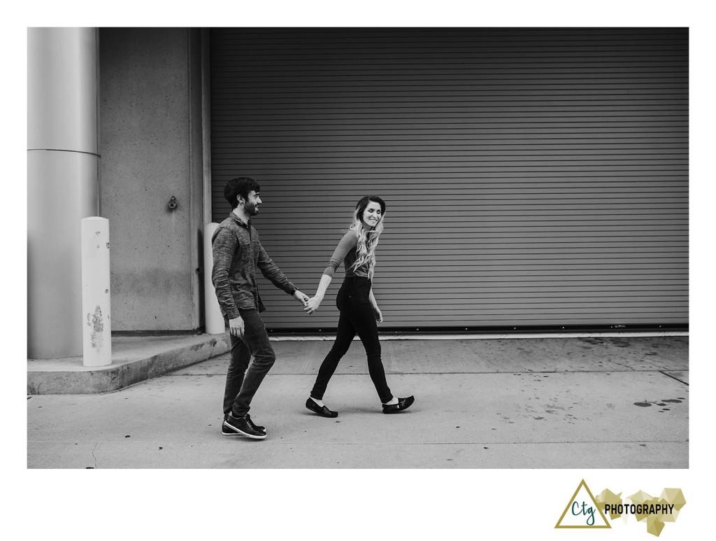 Downtown Pgh Engagement Shoot