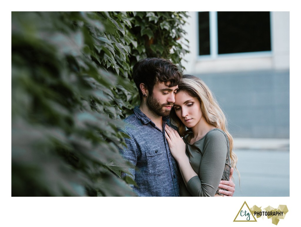 Downtown Pgh Engagement Shoot