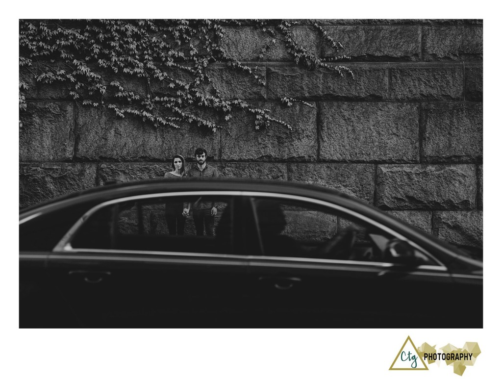 Downtown Pgh Engagement Shoot