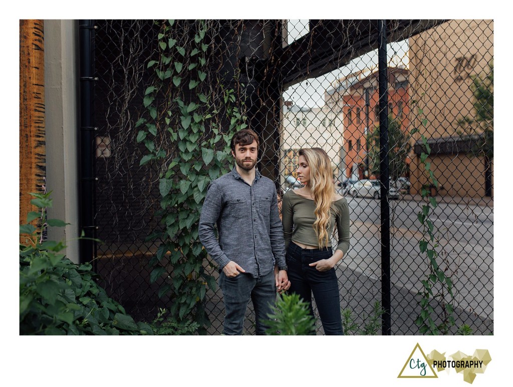 Downtown Pgh Engagement Shoot