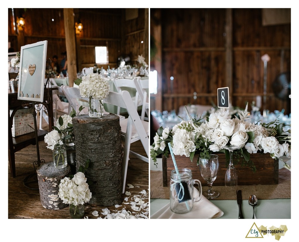 Shady Elms Wedding Decor