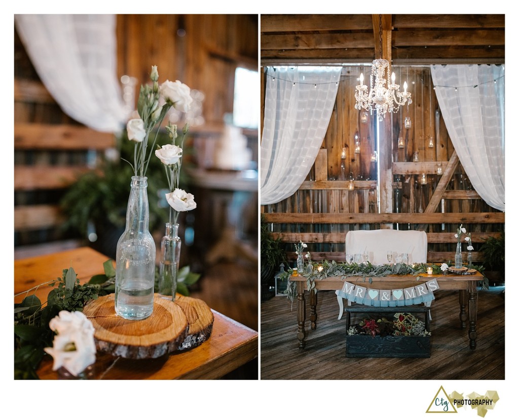 Shady Elms Wedding Decor