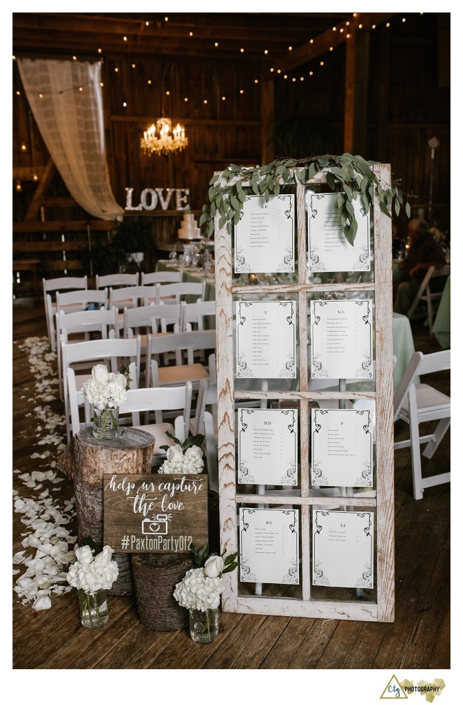 Shady Elms Wedding Decor