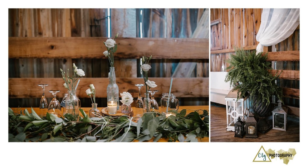 Shady Elms Wedding Decor