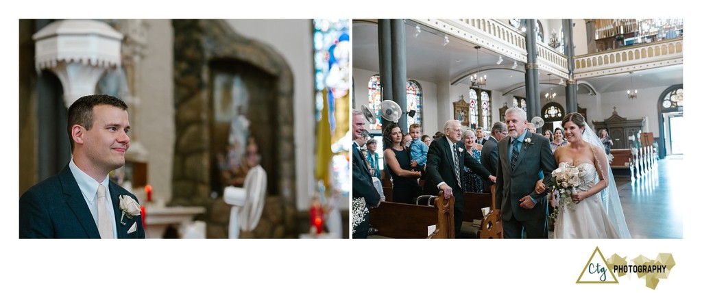 Saint Stanislaus Church wedding photos