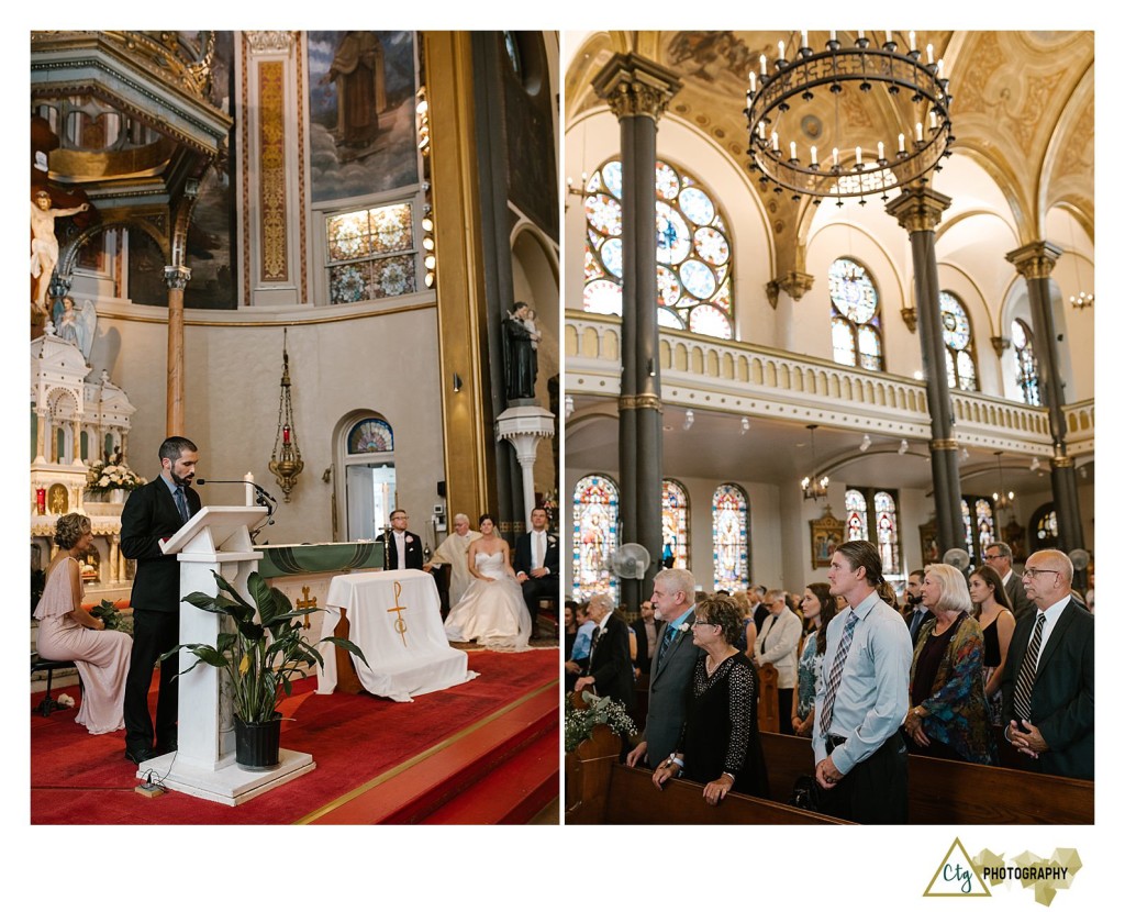 Saint Stanislaus Church wedding photos