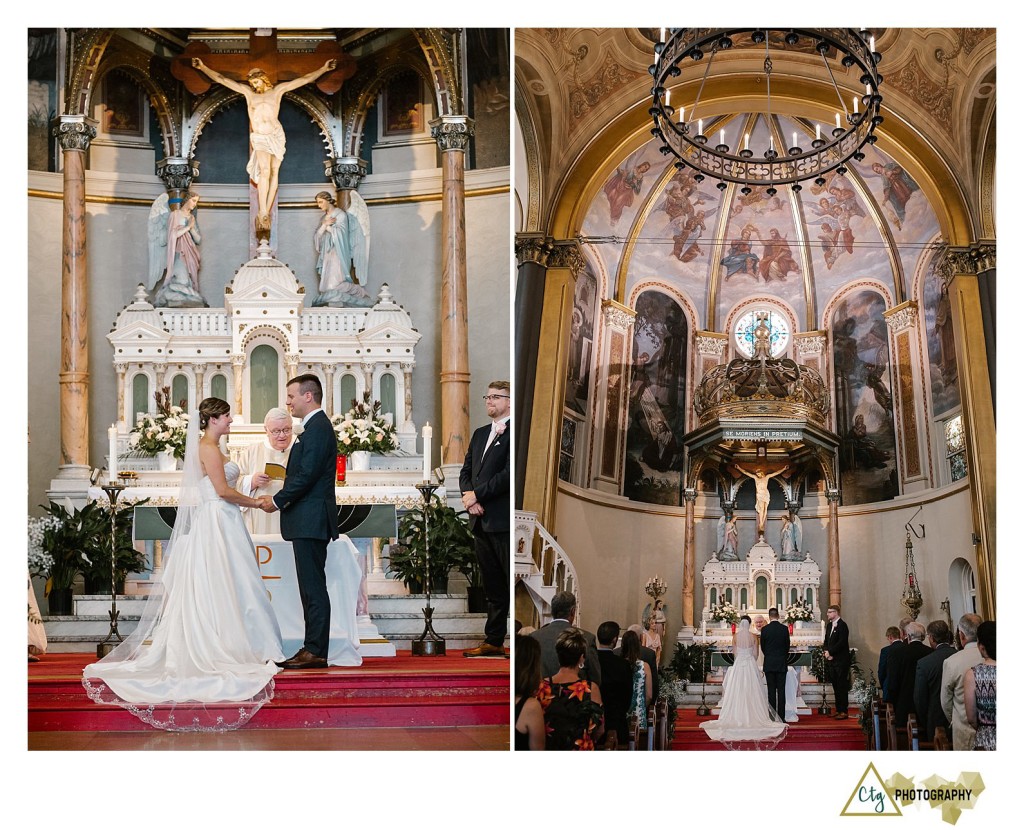 Saint Stanislaus Church wedding photos