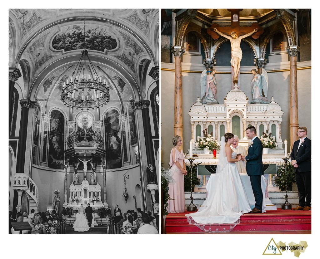 Saint Stanislaus Church wedding photos