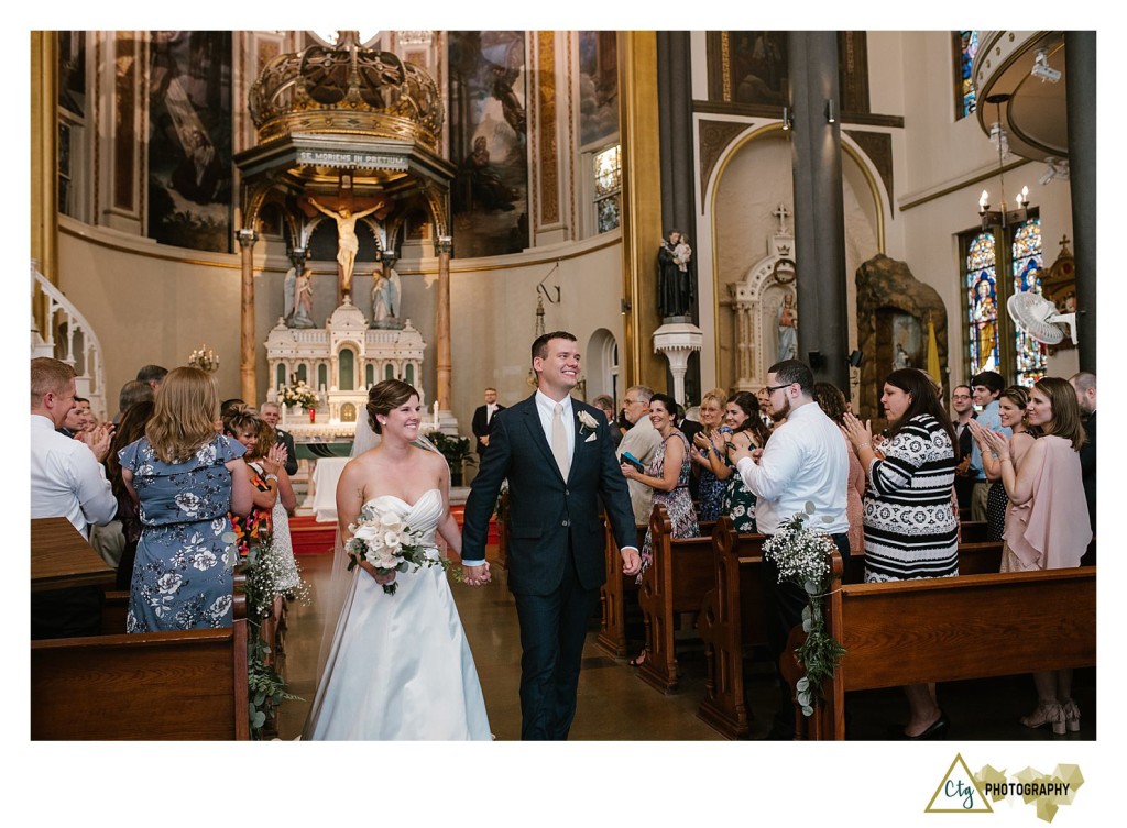 Saint Stanislaus Church wedding photos