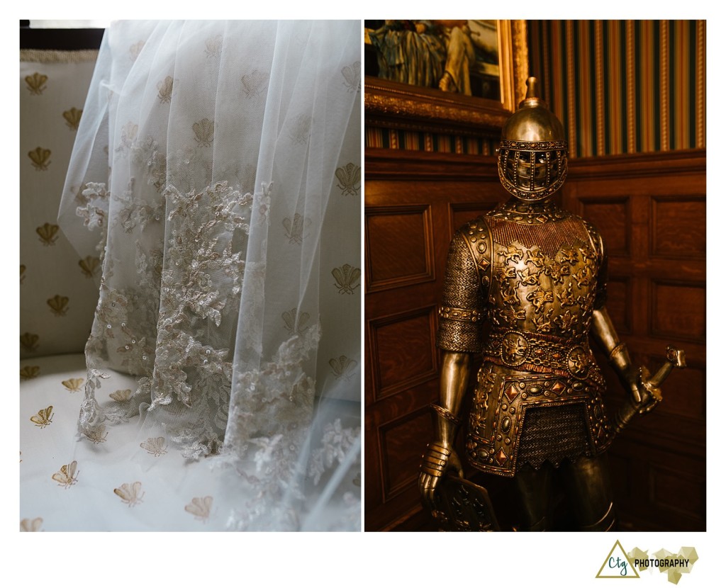 downton abbey themed wedding veil