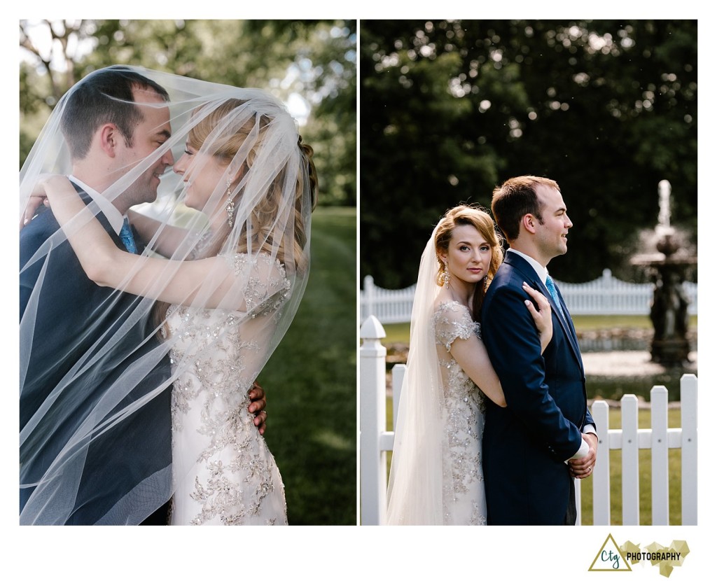 downton abby themed wedding couple