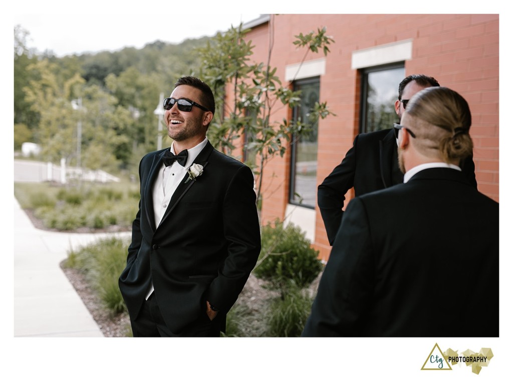 groom getting ready