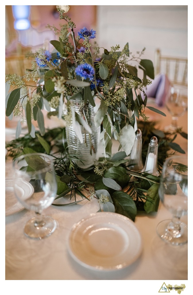 green tablescape