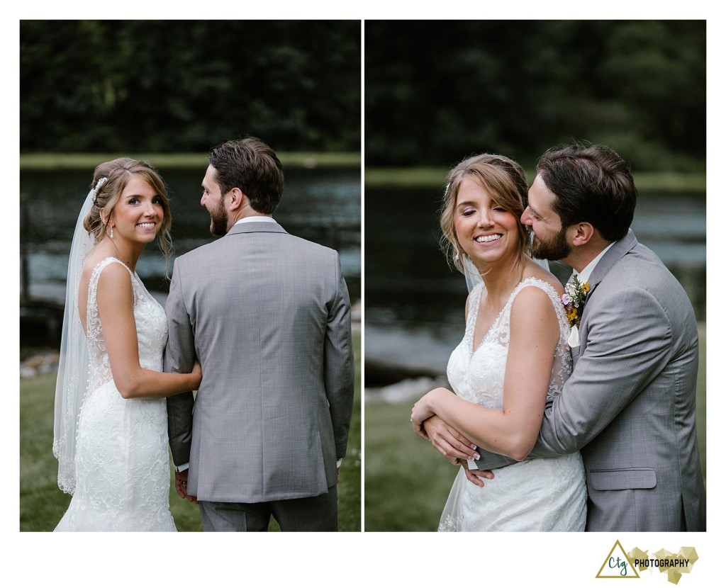 wedding photos at the hayloft