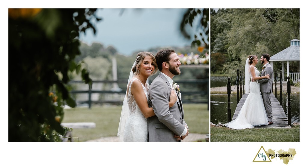 wedding photos at the hayloft