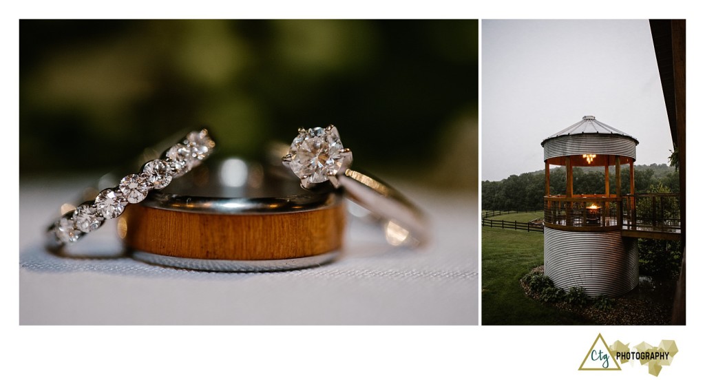 reception photos at the hayloft