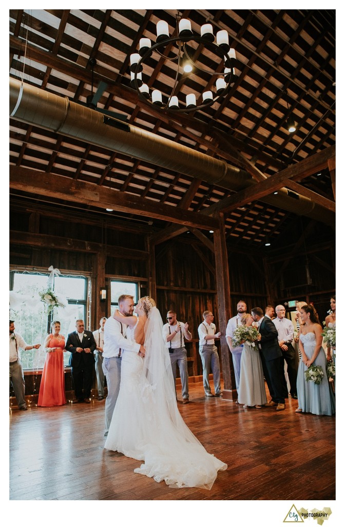 first dance at pittsburgh botanic gardens