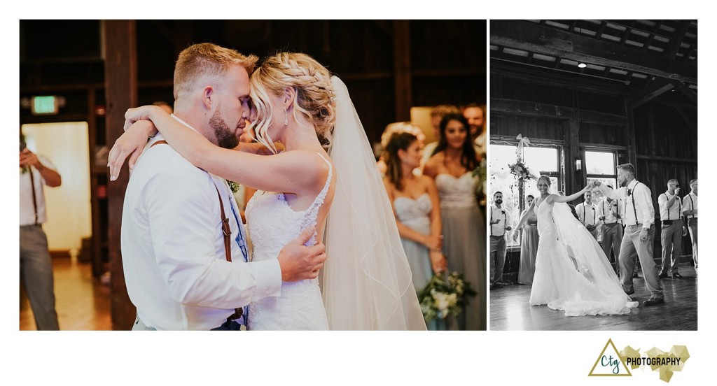 first dance at pittsburgh botanic gardens