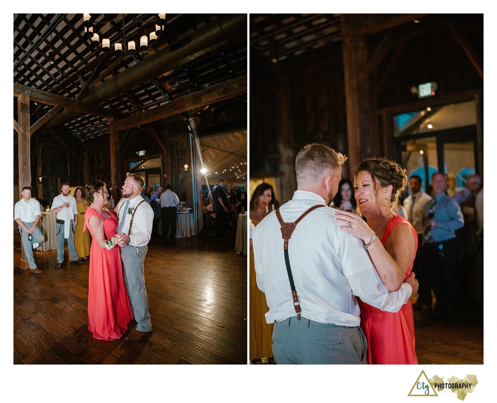 parent dances at wedding