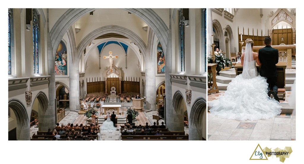Blessed Sacrament Cathedral wedding