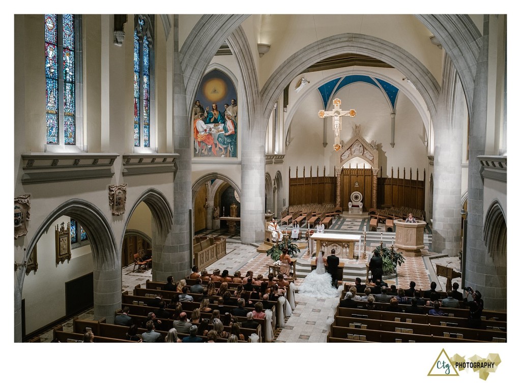 Blessed Sacrament Cathedral wedding