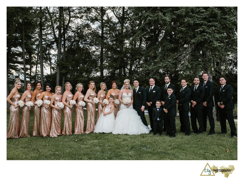 seaton hill bridal party photos