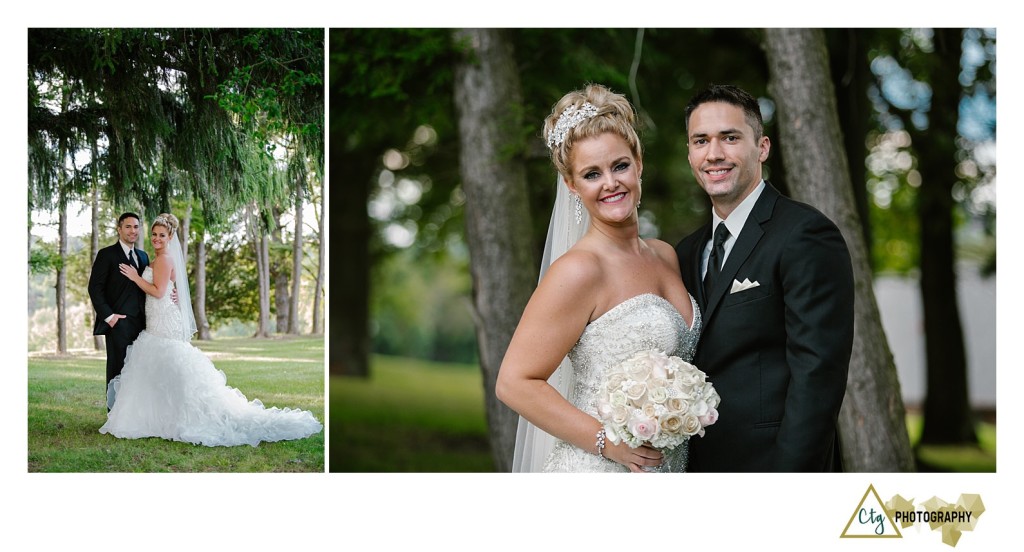 bride and groom at seaton hill 