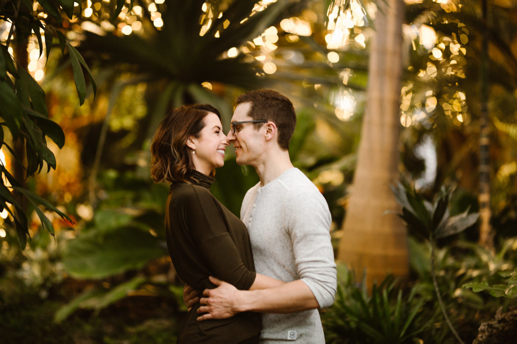 phipps conservatory engagement photos