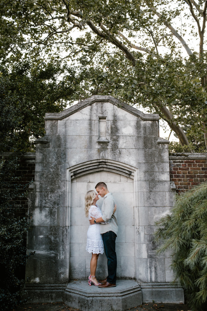 mellon park engagement photos