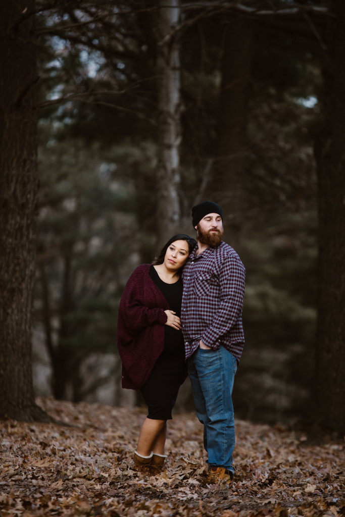 white oak park maternity photos