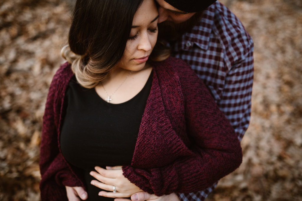white oak park maternity photos