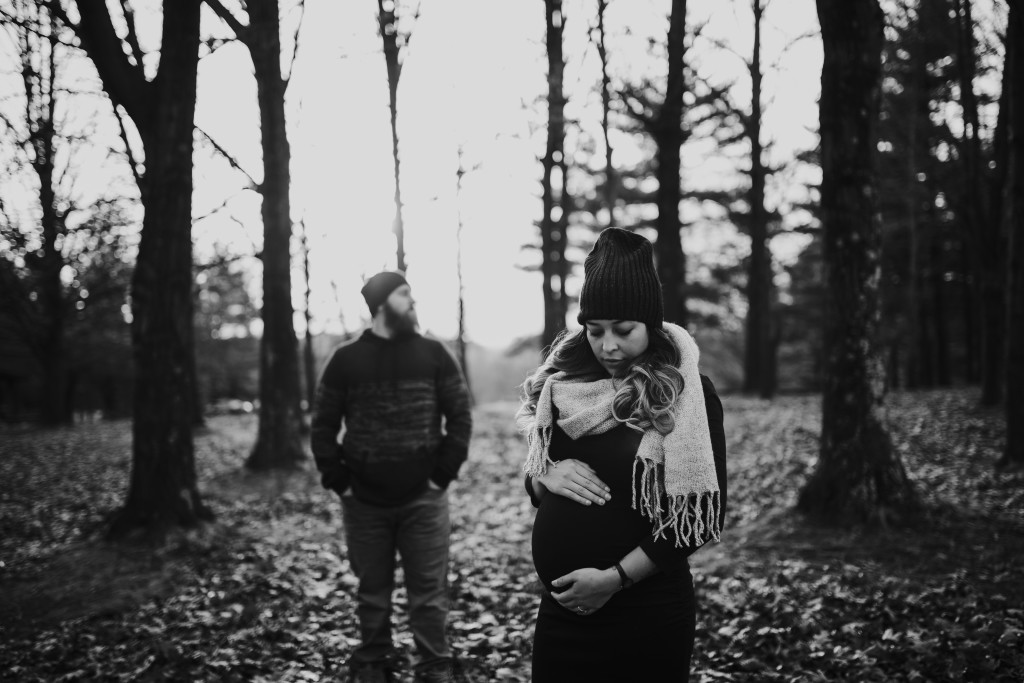 white oak park maternity photos