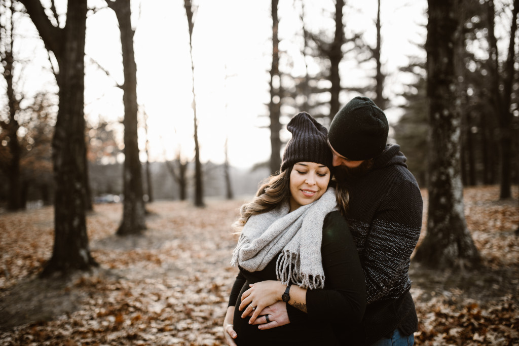 white oak park maternity photos