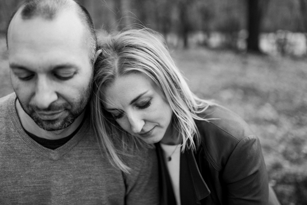 Schenley Park Winter Engagement Photos